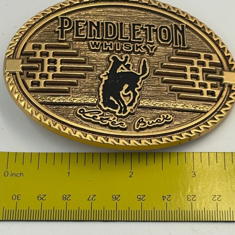 Montana Silversmiths Pendleton Whisky Let'er‎ Buck Belt Buckle Limited Ed 2026